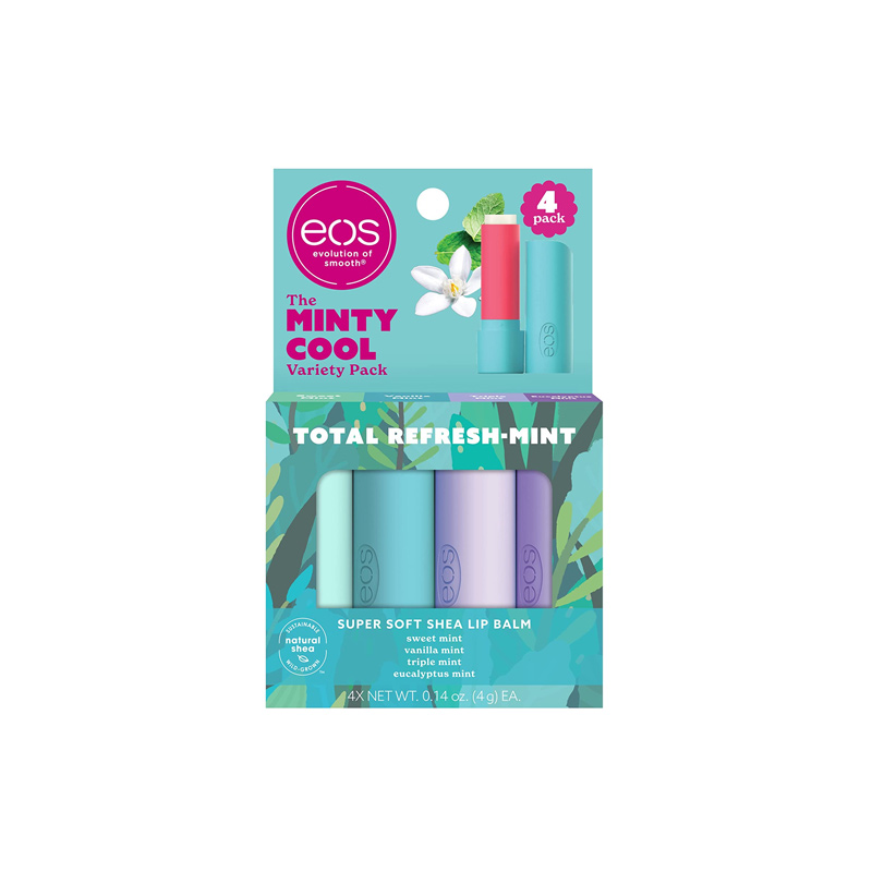 Eos The Minty Cool Total Refresh Mint Kit De Baumes L Vres