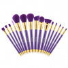SUNNICY Kit de 15 pinceaux purple