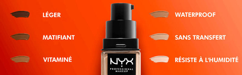 NYX Can't Stop Won't Stop 24H Full Coverage Fond de Teint