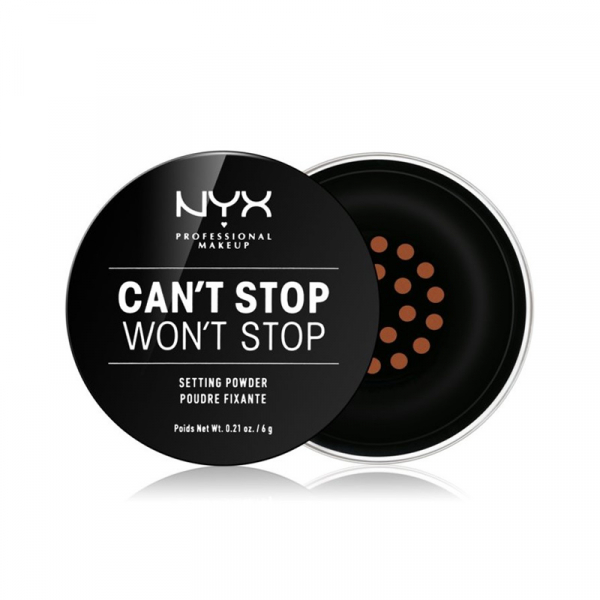 NYX Can't Stop Won't Stop Poudre Libre Fixante