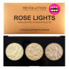 REVOLUTION Rose Lights enlumineur Palette
