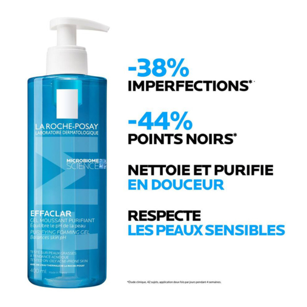 LA ROCHE-POSAY Effaclar Gel Moussant Purifiant