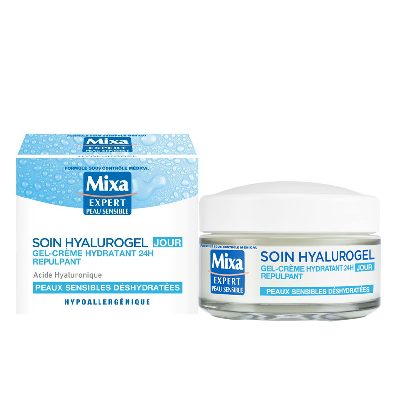 MIXA Hyalurogel Gel Crème Hydratant Repulpant - Fabellashop