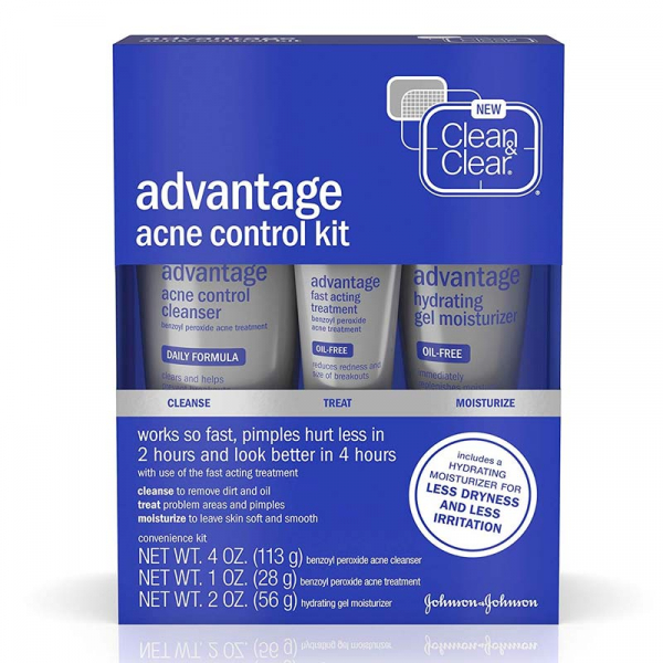 CLEAN & CLEAR Advantage Kit de soins anti-acné