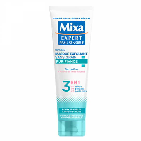MIXA Masque Purifiant 3 en 1 sans Grain Purifiance