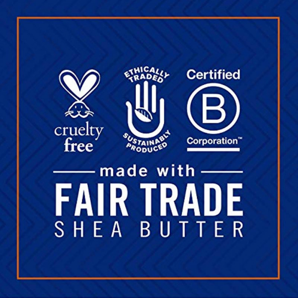 SHEA MOISTURE made with fair trade