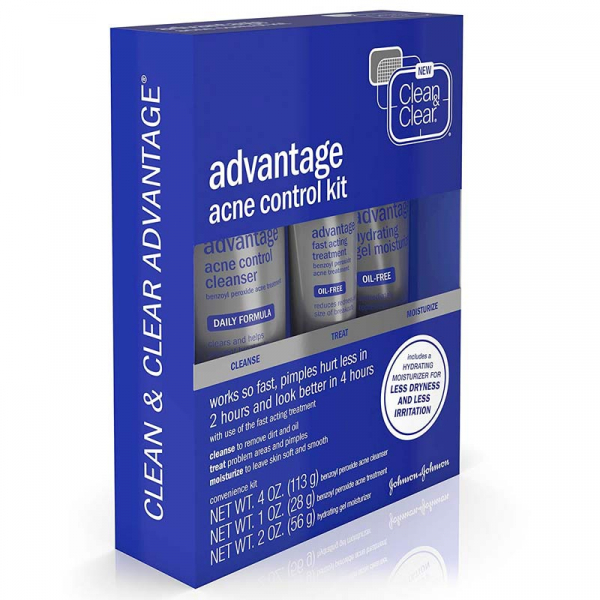 Clean & Clear advantage acne control kit