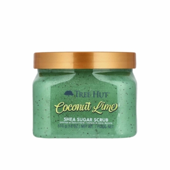 TREE HUT Gommage au Sucre Karité Noix de Coco & Citron Vert