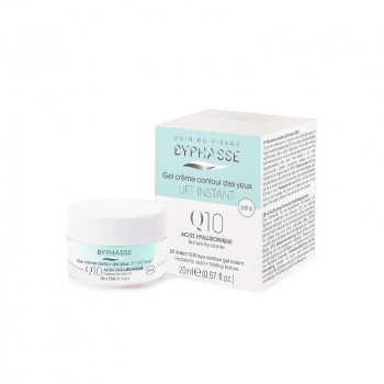 BYPHASSE Gel Crème Contour des Yeux Lift Instant au Q10 Acide Hyaluronique SPF8
