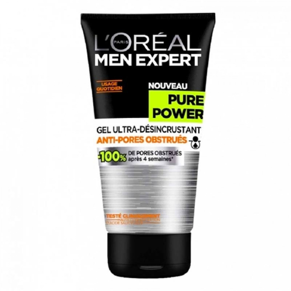 L'OREAL Men Expert Pure Power Gel ultra-désincrustant Anti-pores obstrués