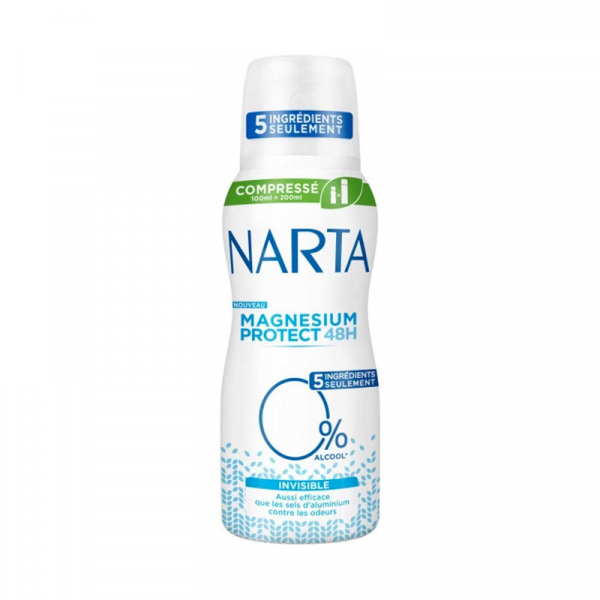 NARTA Magnesium Protect Déodorant Compressé Invisible