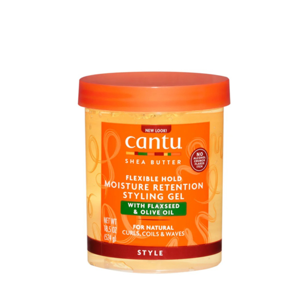 CANTU Moisture Retention Gel fixation Maximale Hydratant aux Graines de Lin & Huile d’olive