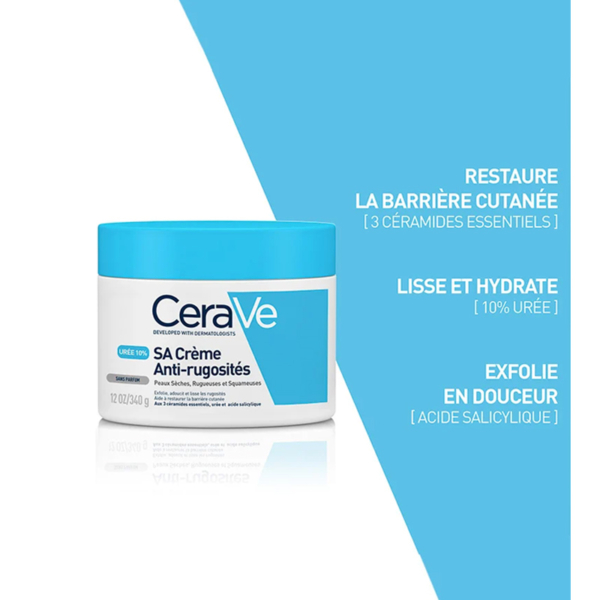 CERAVE SA Crème en Pot Anti-Rugosités Peaux Rugueuses