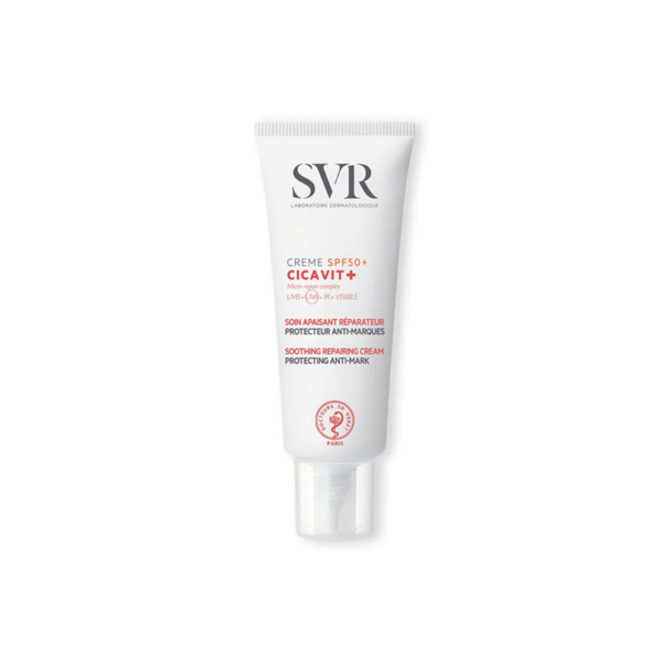 SVR Cicavit+ Crème Apaisante Réparatrice Haute Protection Solaire SPF50+