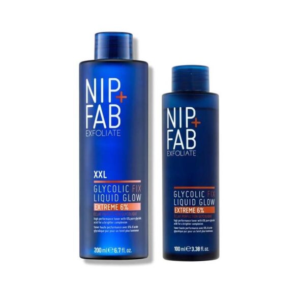NIP+FAB Glycolic Fix Liquid Glow Extreme Lotion Tonique Éclat Perfection à l’Acide Glycolique 6%