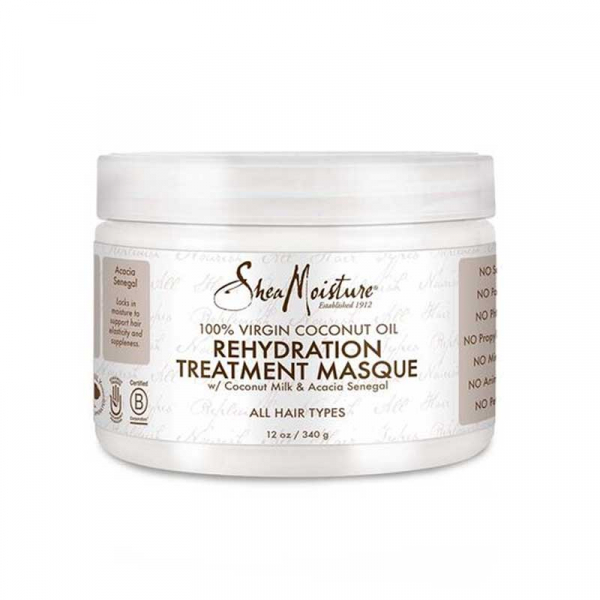 SHEA MOISTURE 100% Virgin Coconut Oil Treatment Masque (340g)