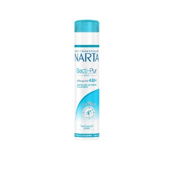 NARTA Bacti-Pur Zinc Déodorant Anti-transpirant Anti-bactérien 48h