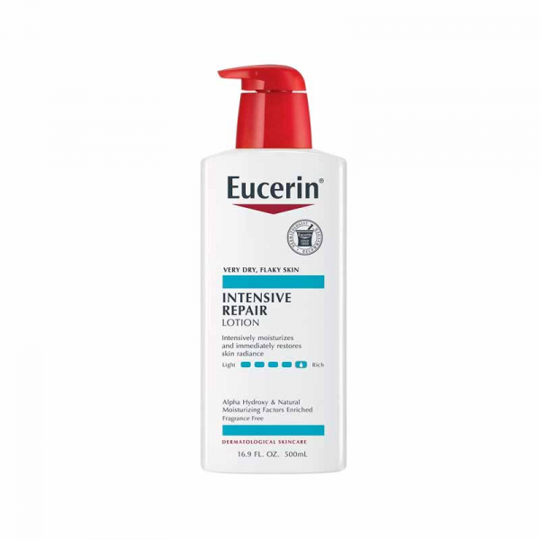 EUCERIN Intensive Repair Lait Corps Riche Aux AHAs & Facteurs Naturels d'Hydratation