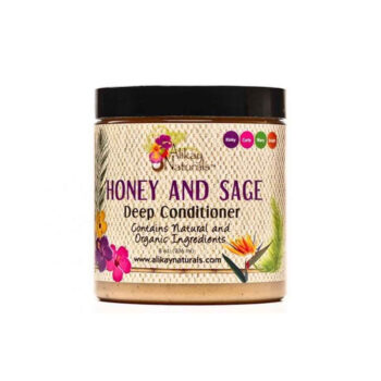ALIKAY NATURALS Honey And Sage Deep Conditioner Masque Revitalisant Intense