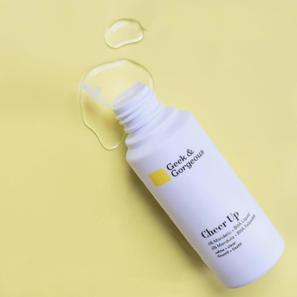 GEEK & GORGEOUS Cheer Up 6% Mandelic Acid + BHA Liquid Exfoliant – Image 2
