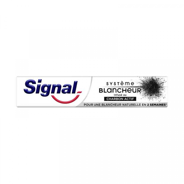 SIGNAL Systeme Blancheur Pure Dentifrice au Charbon Actif