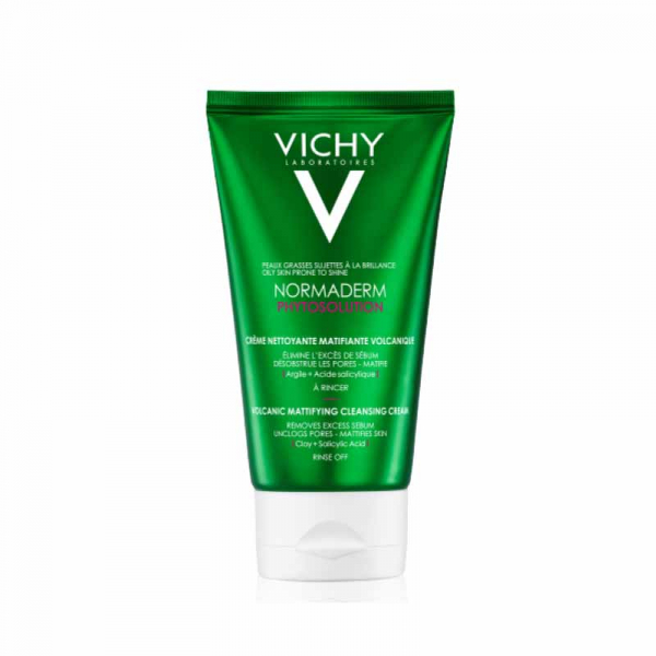 VICHY Normaderm Phytosolution Creme Nettoyante Matifiante Volcanique