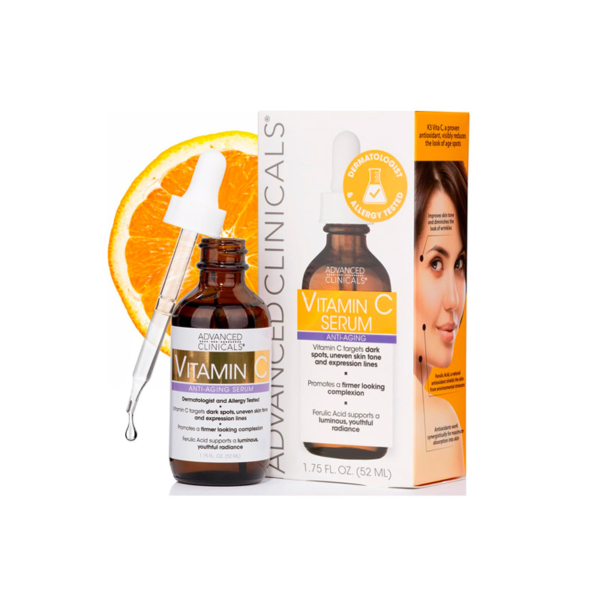 ADVANCED CLINICALS Sérum Eclat Anti-taches & Anti-âge à la Vitamine C