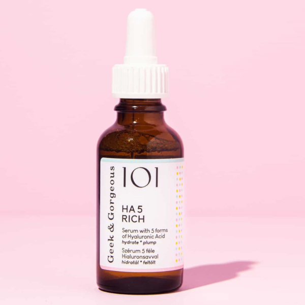 GEEK & GORGEOUS 101 HA 5 Rich 5 Formes Acide Hyaluronique en Sérum