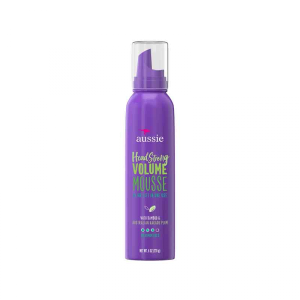 AUSSIE Headstrong Volume + Tenue Mousse