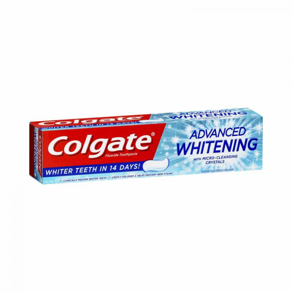 COLGATE Advanced White Dentifrice au Micro Cristaux Blanchissants