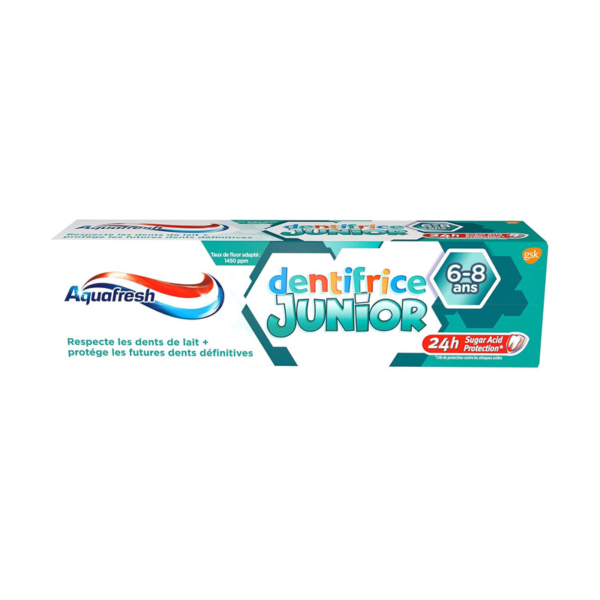 AQUAFRESH Dentifrice Junior 6-8 Ans