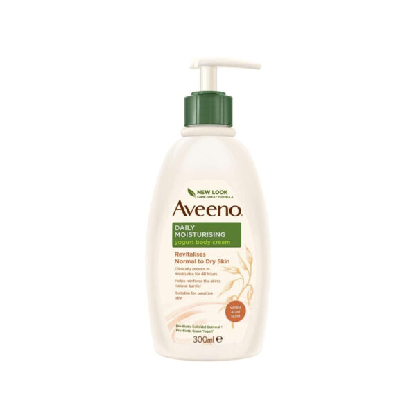 AVEENO Crème Corps Hydratant Yaourt Vanille & Avoine