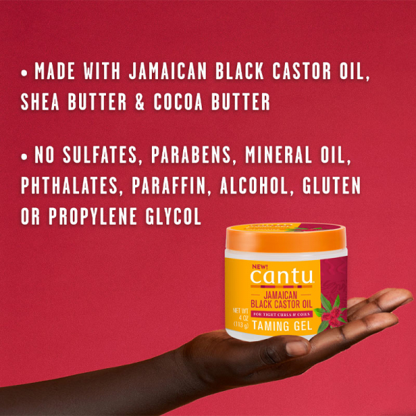 CANTU Jamaican Black Castor Oil Taming Gel Lisseur