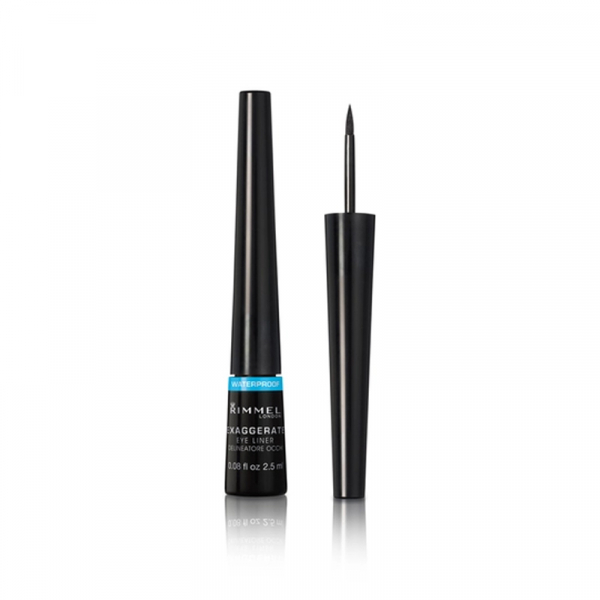 RIMMEL Exaggerate Waterproof Eye-liner Liquide