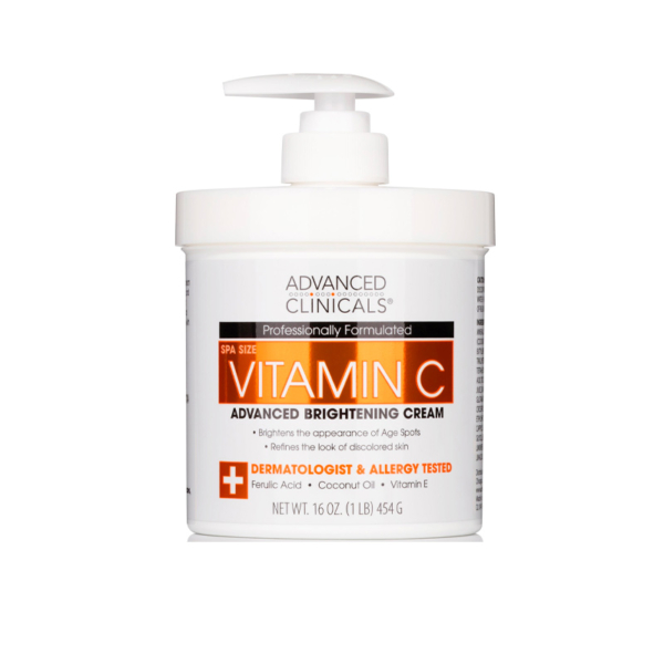 ADVANCED CLINICALS Crème Corps Éclat à La Vitamine C & E