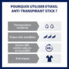 ETIAXIL Déodorant Anti-Transpirant Protection 48h Stick