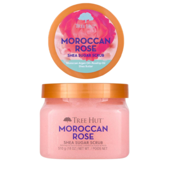 TREE HUT Gommage au Sucre & Karité Rose Marocaine