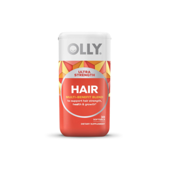 OLLY Ultra Hair Softgels à la Kératine Amla Biotine & Minéraux Pour la Pousse des Cheveux