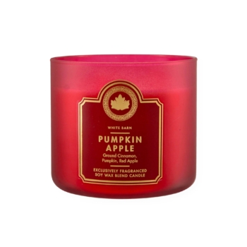 BATH & BODY WORK Pumpkin Apple Bougie Parfumée Jarre à Trois Mèches