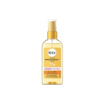 VEET Huile Miraculous Pré et Post Épilation Anti-poils Incarnés