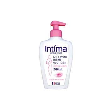 INTIMA Gel Lavant Intime Extra Doux à L'Extrait d'Hamamélis