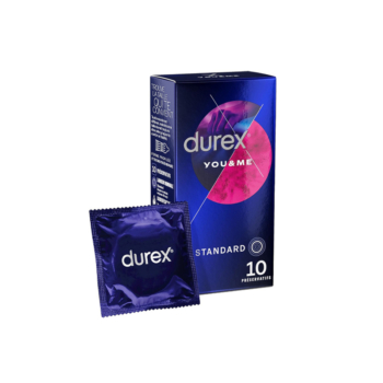 DUREX You & Me 10 Préservatifs Lubrifiés Stimulants et Retardants
