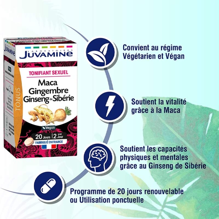 Complément Alimentaire Tonifiant Sexuel Pour Homme - Performance Vigu - 60 Capsules - Neuf