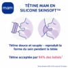 Tetine Mam en silicone skinsoft