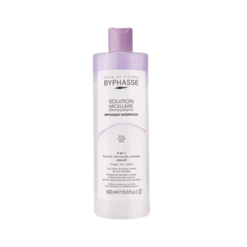 BYPHASSE Solution Micellaire Démaquillante Biphasique Waterproof