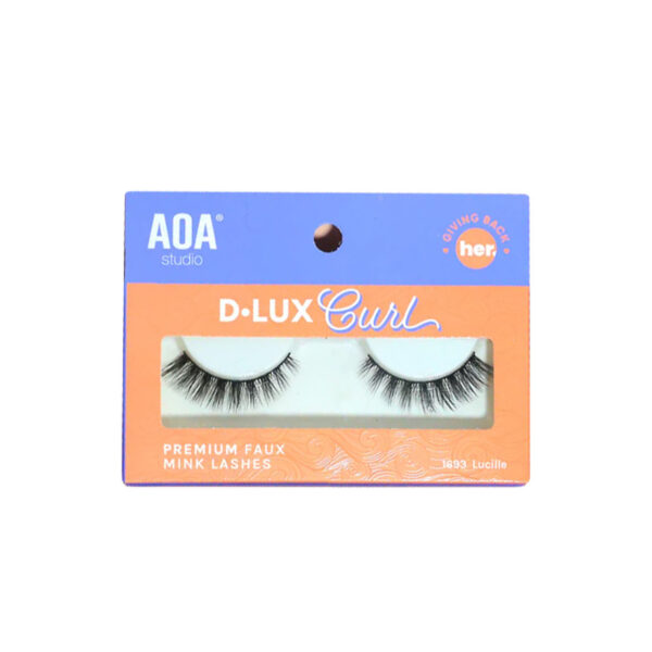 AOA D-Lux Curl Premium Faux Mink Faux Cils