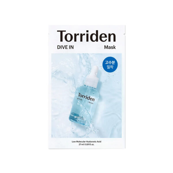 TORRIDEN Dive In Low Molecular Hyaluronic Acid Masque en Tissu Hydratant