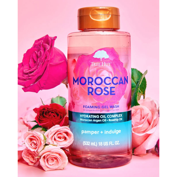 TREE HUT Gel Moussant Lavant Rose Marocaine – Image 2