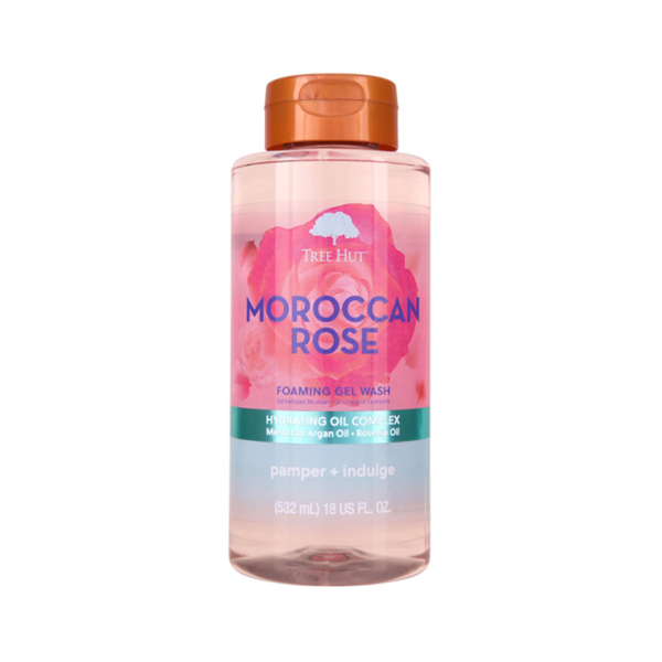 TREE HUT Gel Moussant Lavant Rose Marocaine
