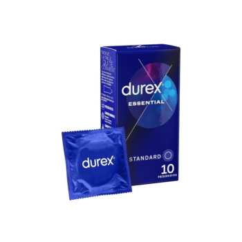 DUREX Essential 10 Préservatifs Extra Lubrifiés
